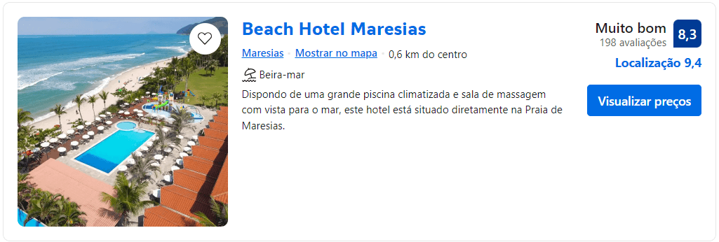 Beach Hotel Maresias