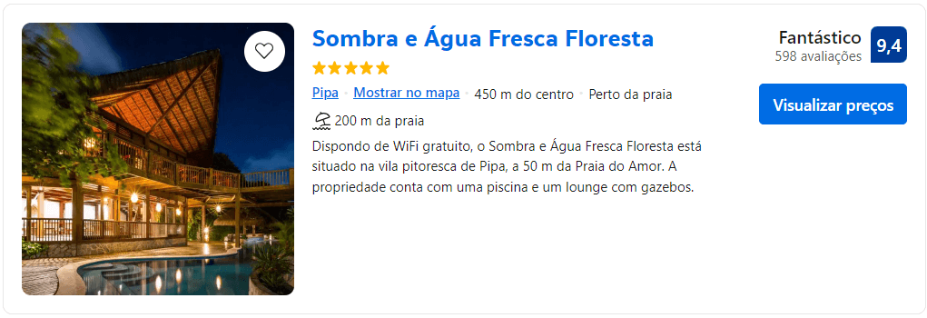 Sombra e Água Fresca Floresta