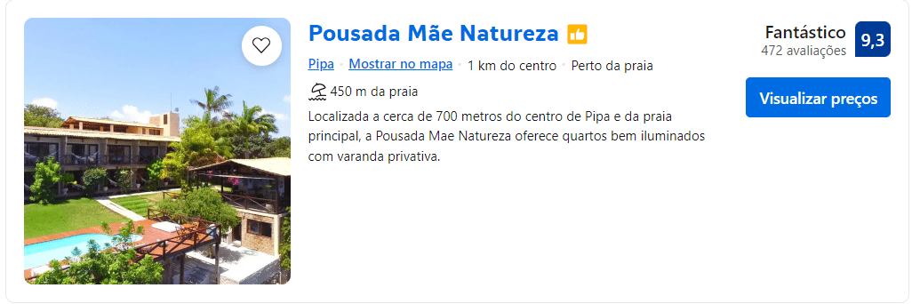 Pousada Mãe Natureza