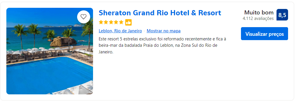 Sheraton Grand Rio Hotel & Resort