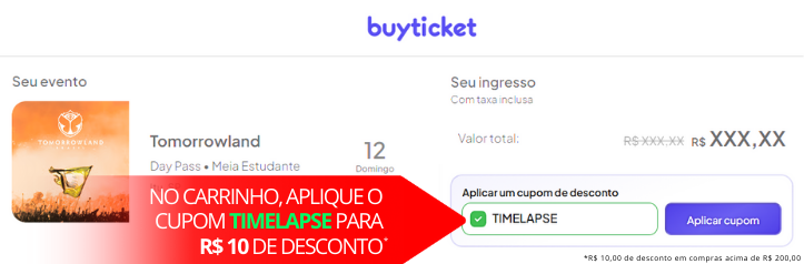 como aplicar cupom buyticket timelapse small