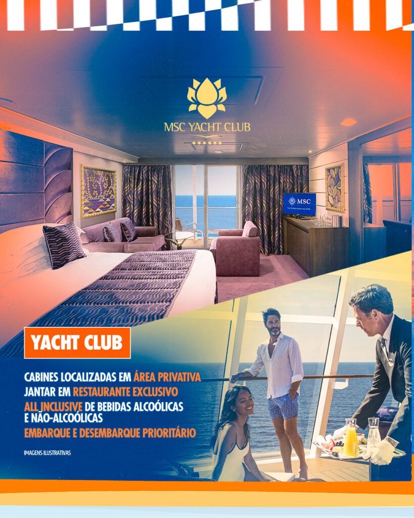 Yacht Club - Navio Sorriso Maroto | Imagem: divulgação