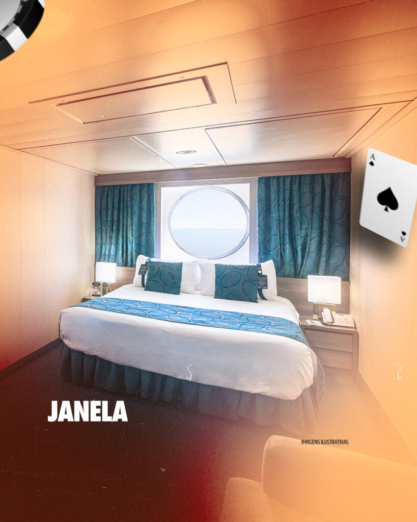 Janela - Navio Cabaré | Imagem: divulgação