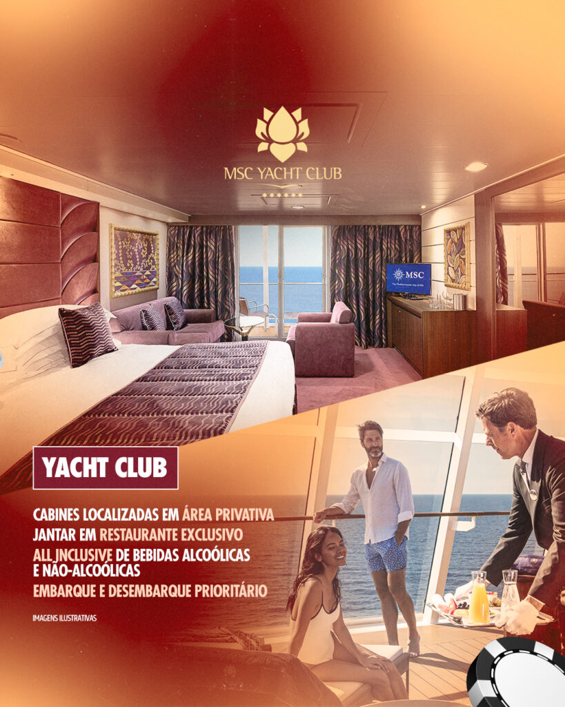 Yacht Club - Navio Cabaré | Imagem: divulgação