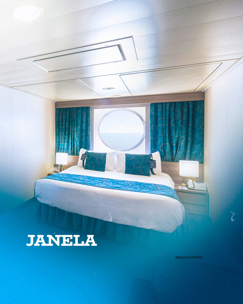 Janela - Navio Zezé Di Camargo | Imagem: divulgação