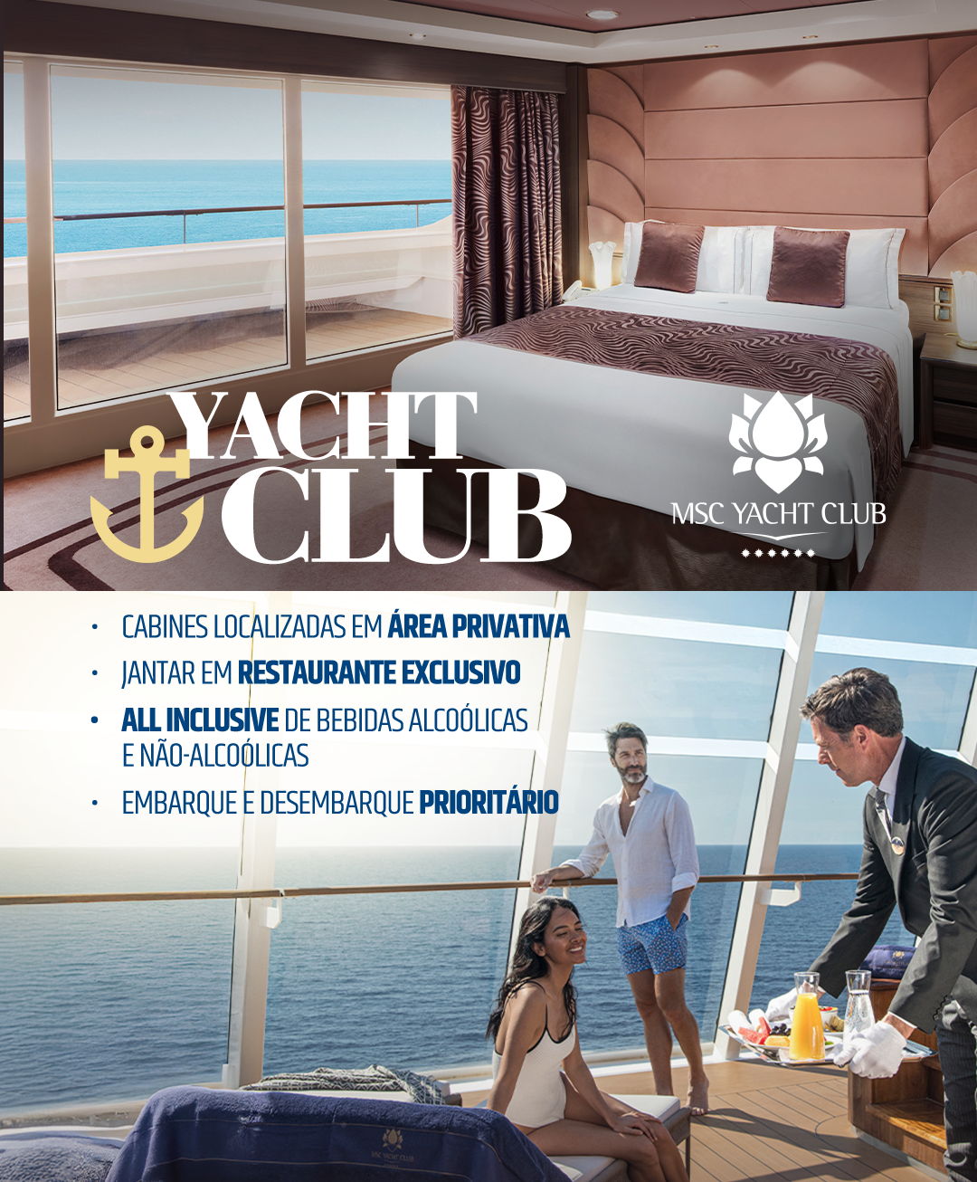 Embaixador em Alto-mar | Yacht Club