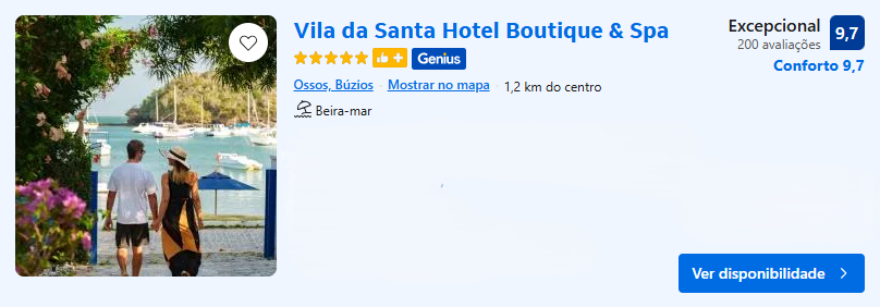 Vila da Santa Hotel Boutique & Spa | Imagem: Booking.com
